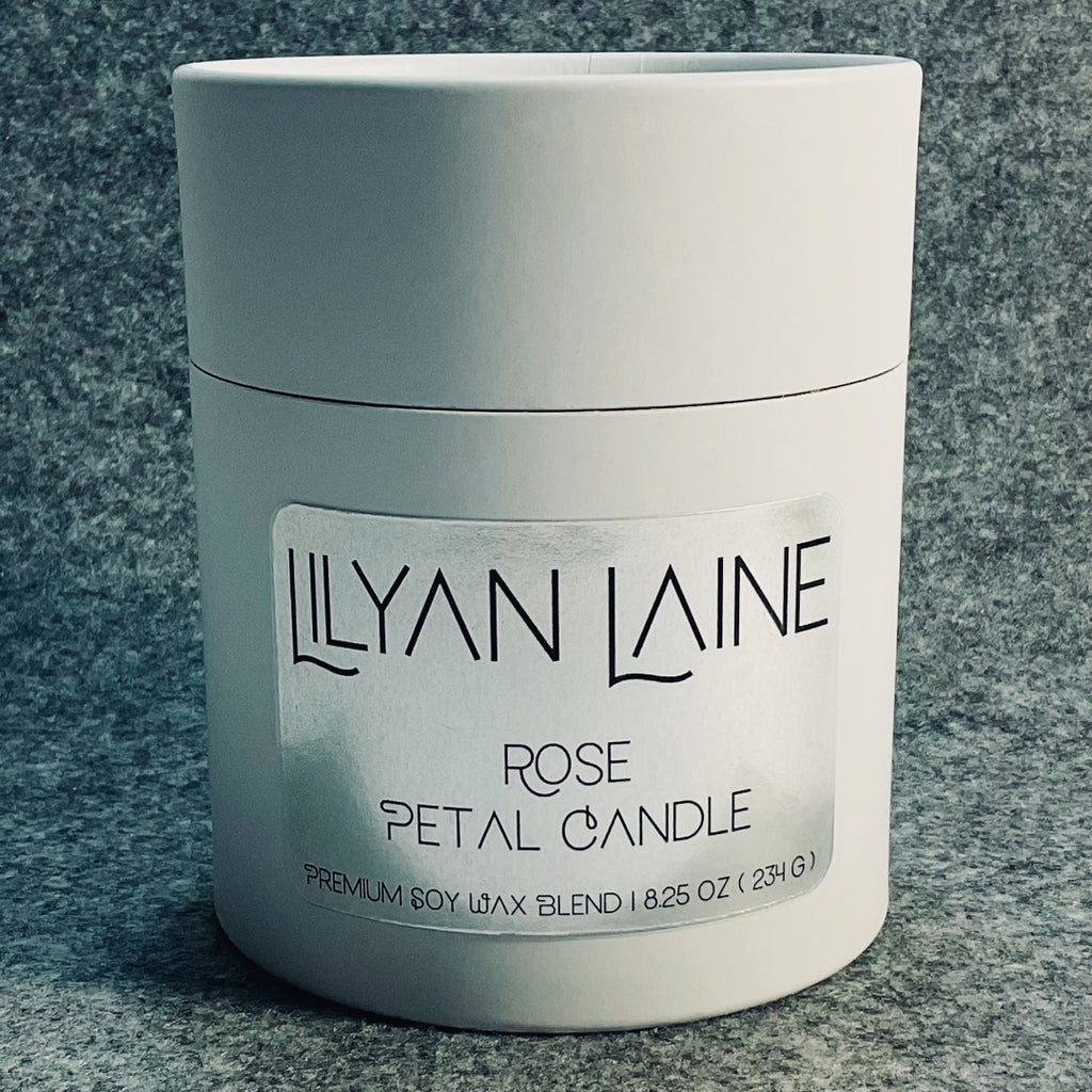 Rose Petal Candle