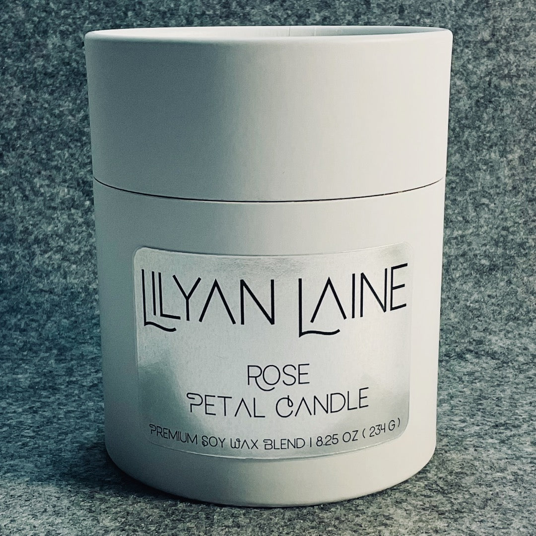 Rose Petal Candle