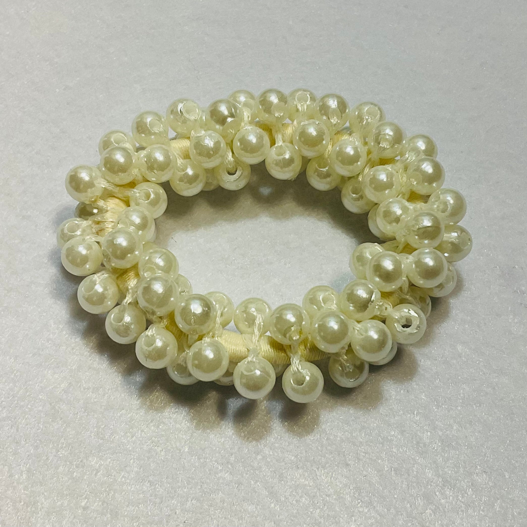 Pearly Beaded Hair Tie