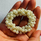 Pearly Beaded Hair Tie