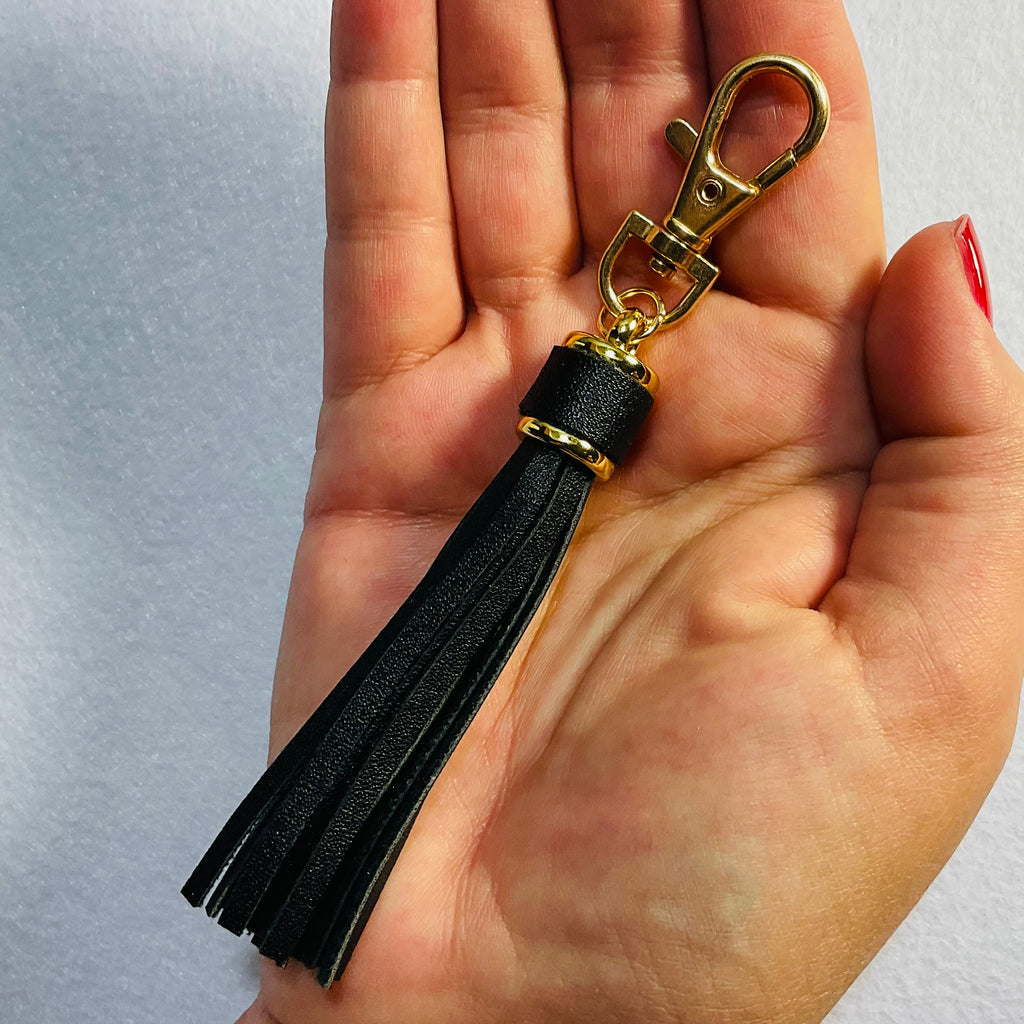 Fringe Keychain | Black