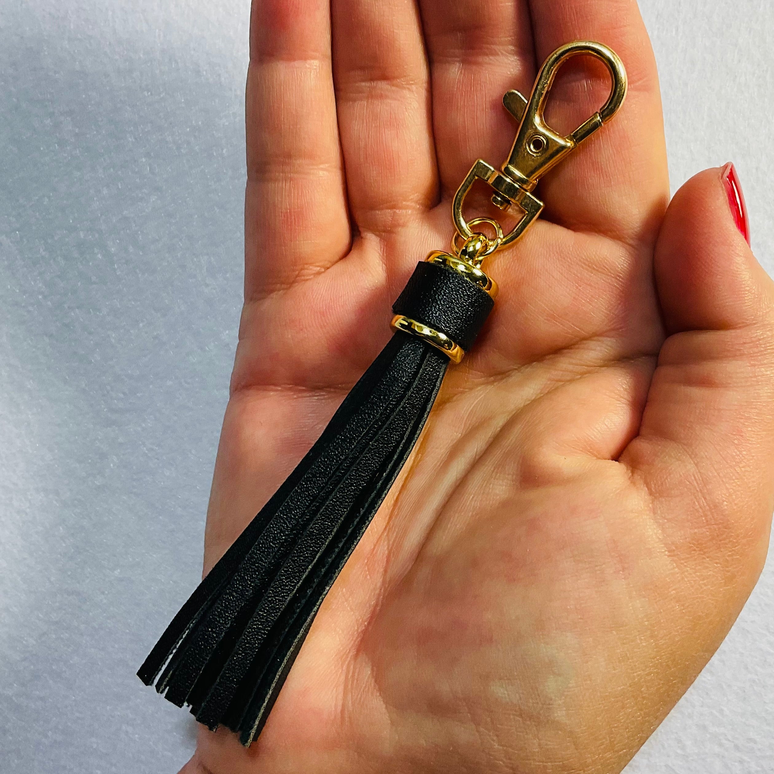 Fringe Keychain | Black