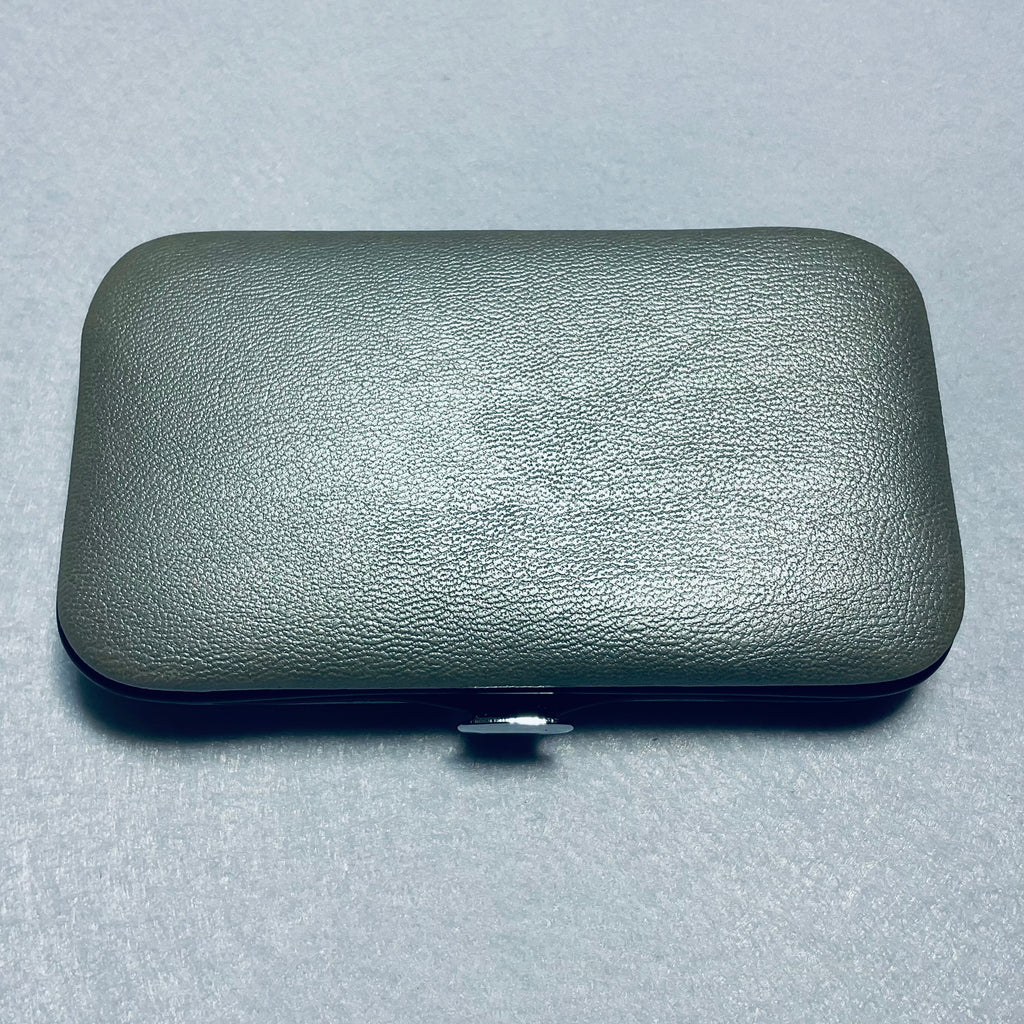 7 Piece Nail Care Kit | Silver Carrying Case