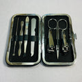 7 Piece Nail Care Kit | Silver Carrying Case