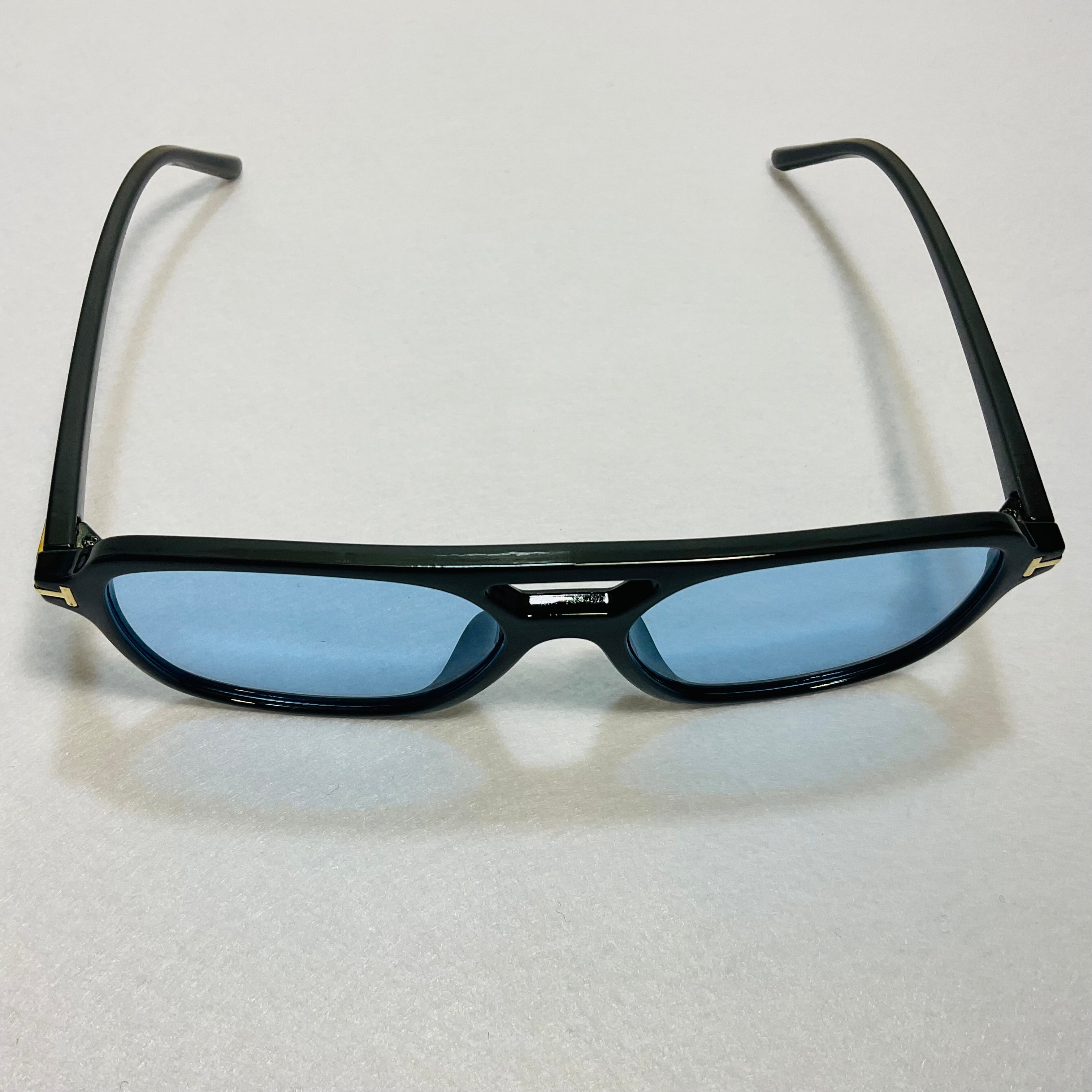 Aviator Sunglasses with Double Bridge