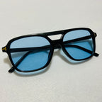 Aviator Sunglasses with Double Bridge