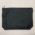 Linen Makeup Bag | Black