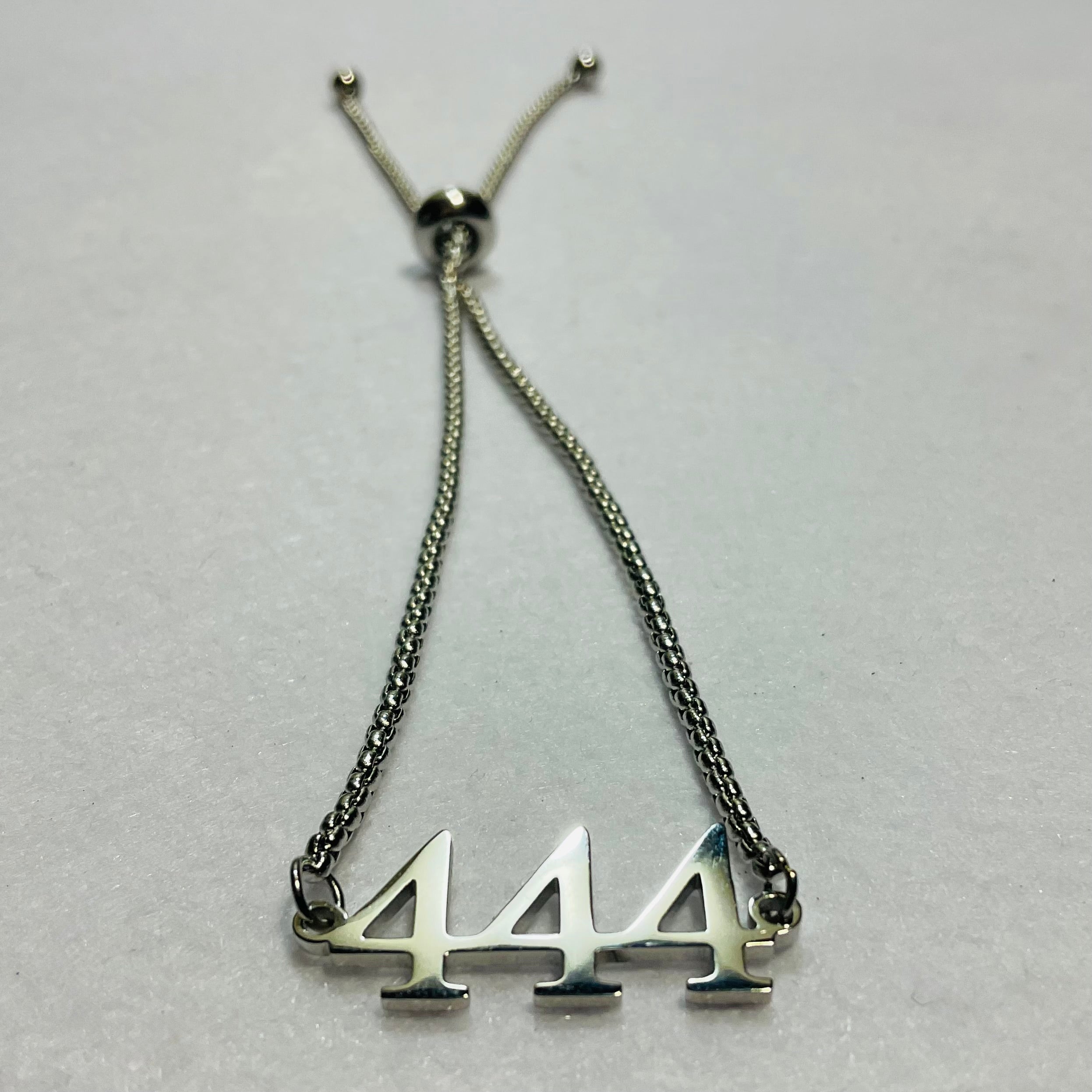 444 Angel Numbers | Adjustable Bracelet