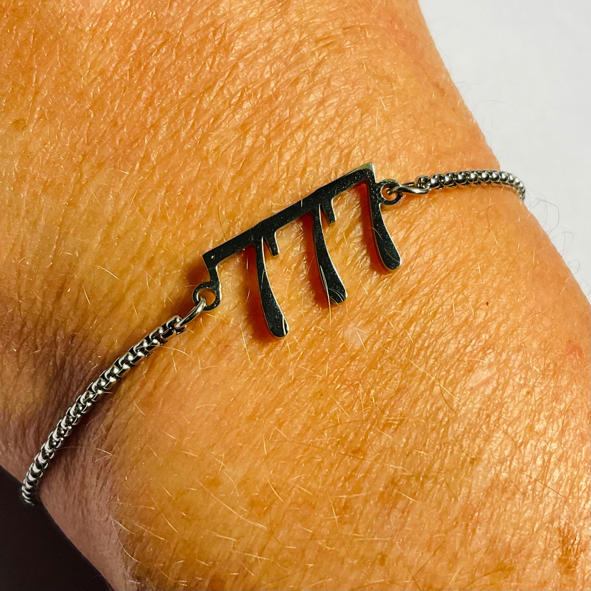 777 Angel Numbers | Adjustable Bracelet
