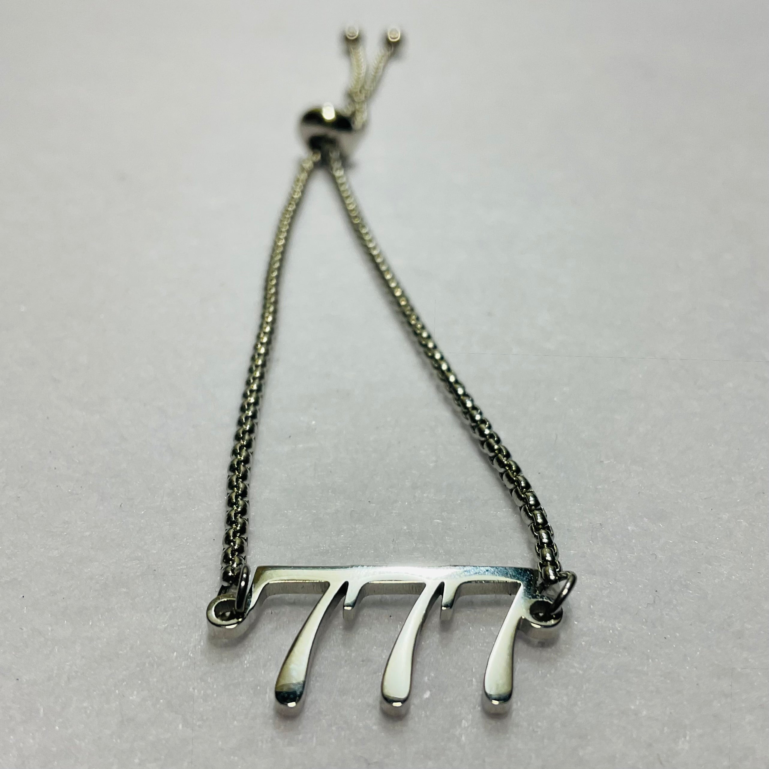 777 Angel Numbers | Adjustable Bracelet