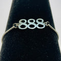 888 Angel Numbers | Adjustable Bracelet