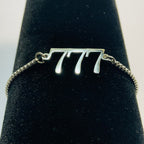 777 Angel Numbers | Adjustable Bracelet
