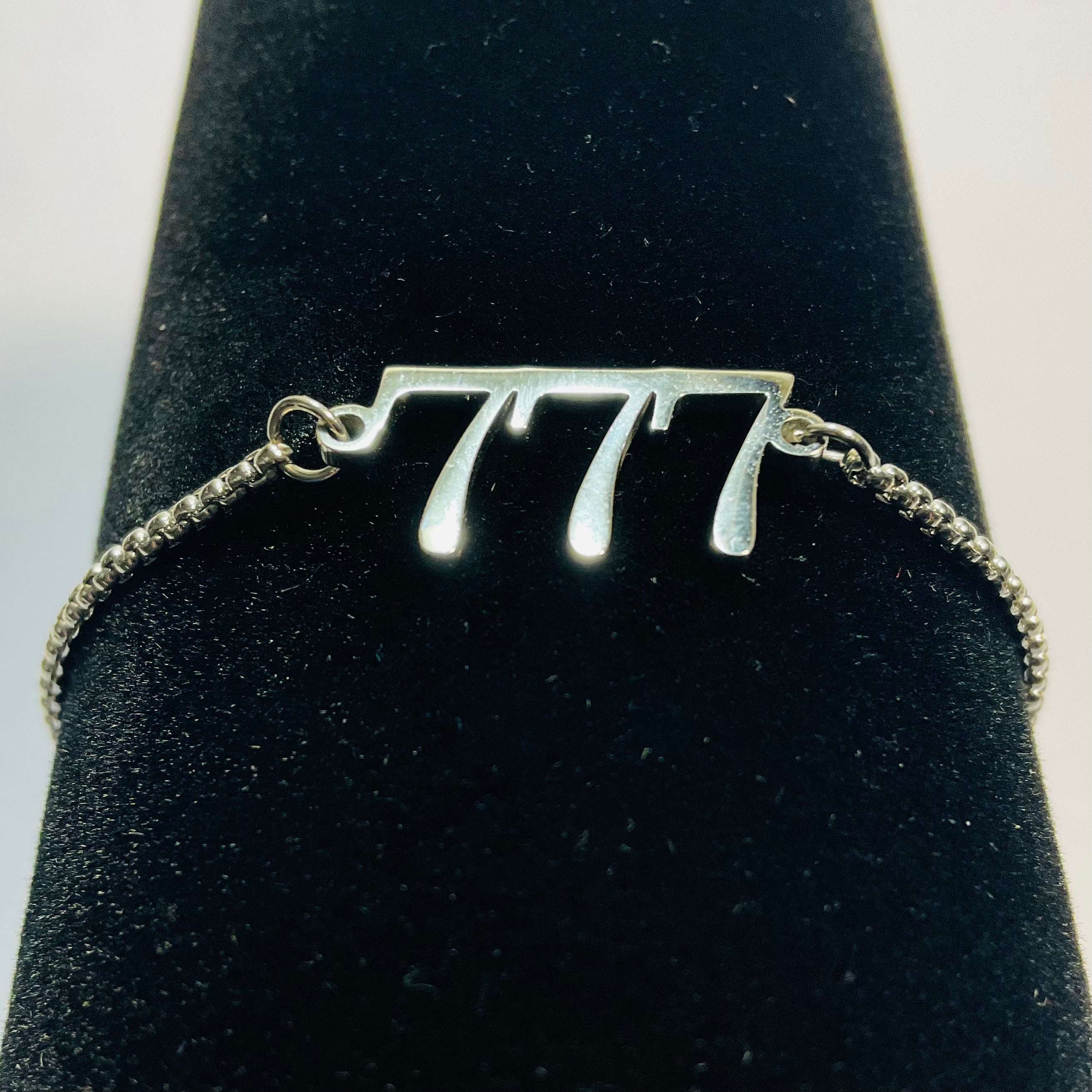 777 Angel Numbers | Adjustable Bracelet