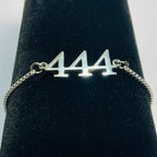444 Angel Numbers | Adjustable Bracelet