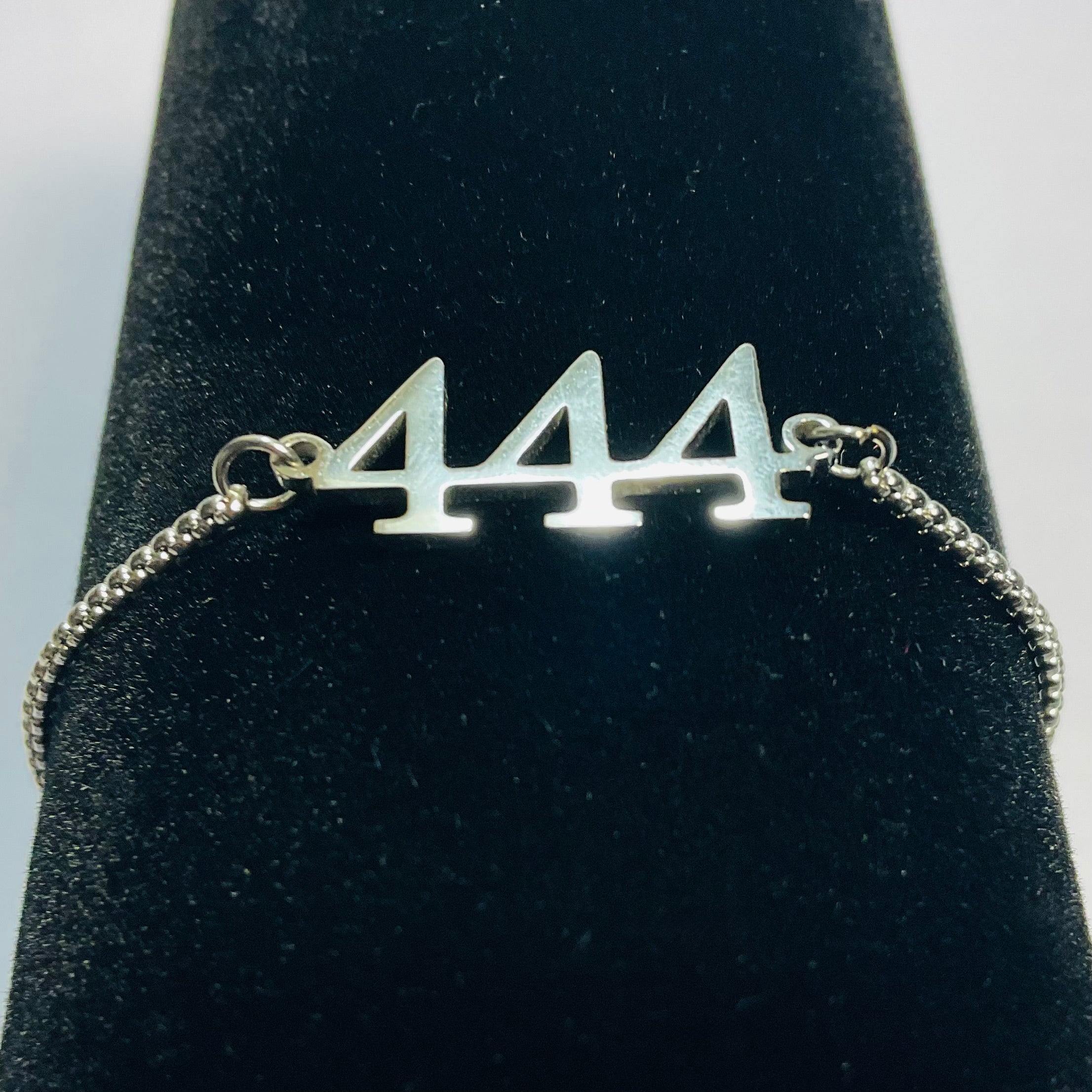 444 Angel Numbers | Adjustable Bracelet