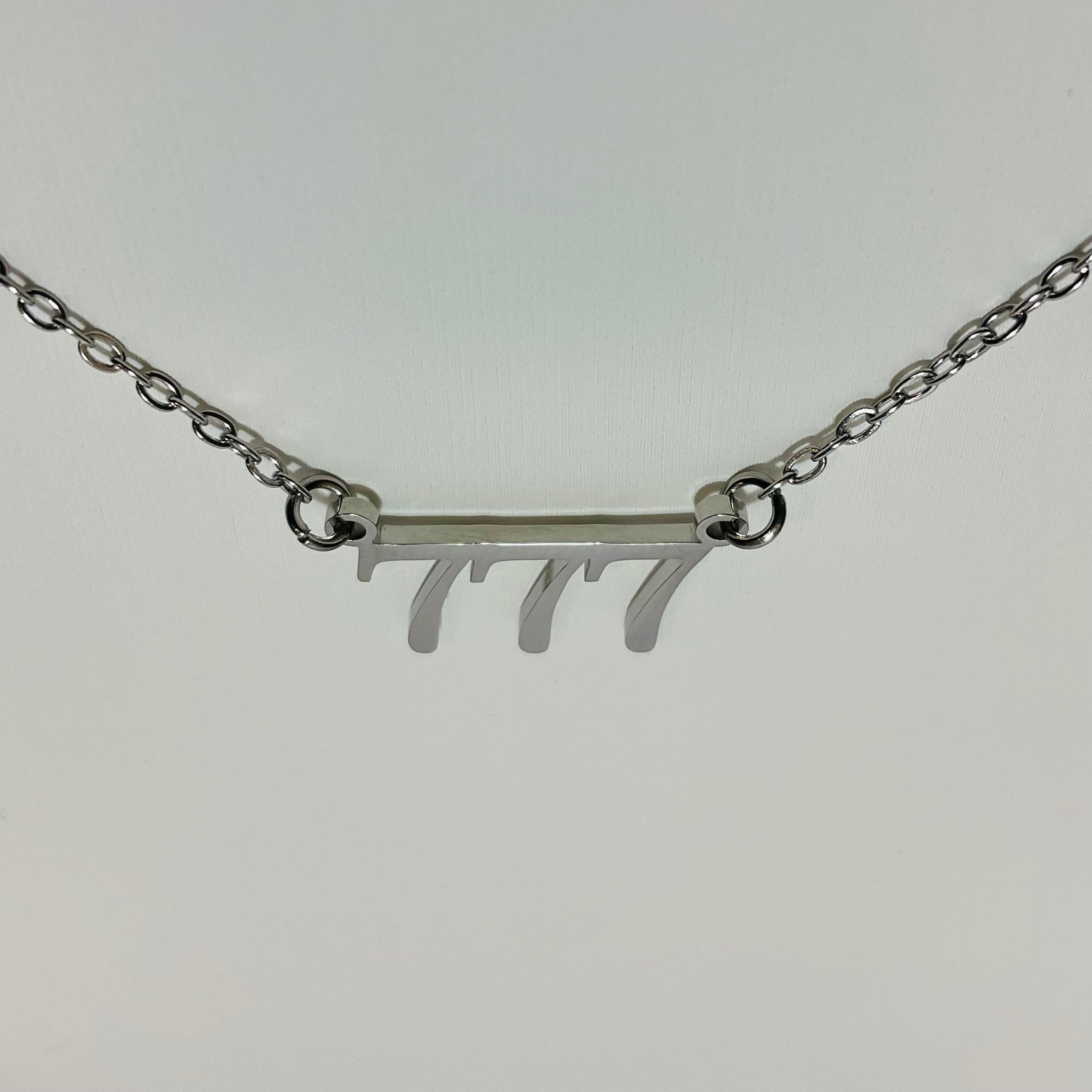 777 Angel Numbers | Necklace