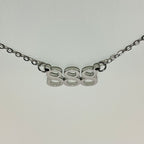 888 Angel Numbers | Necklace