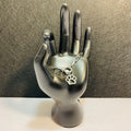 Paw Print Paperclip Bracelet | Circular Carabiner Closure