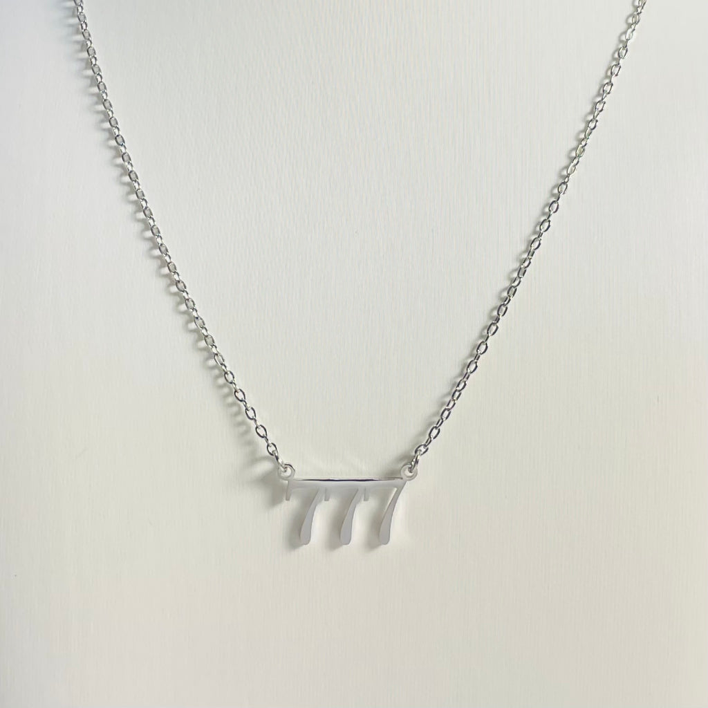 777 Angel Numbers | Necklace