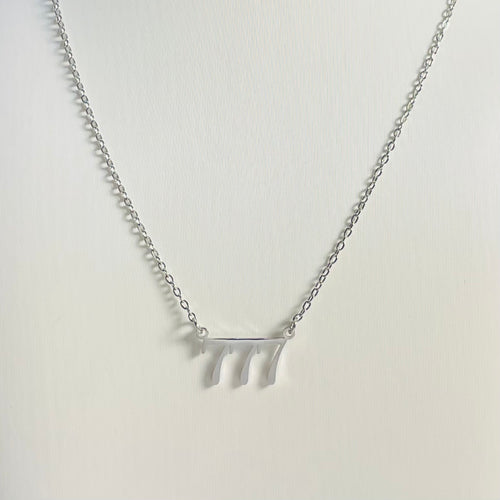 777 Angel Numbers | Necklace