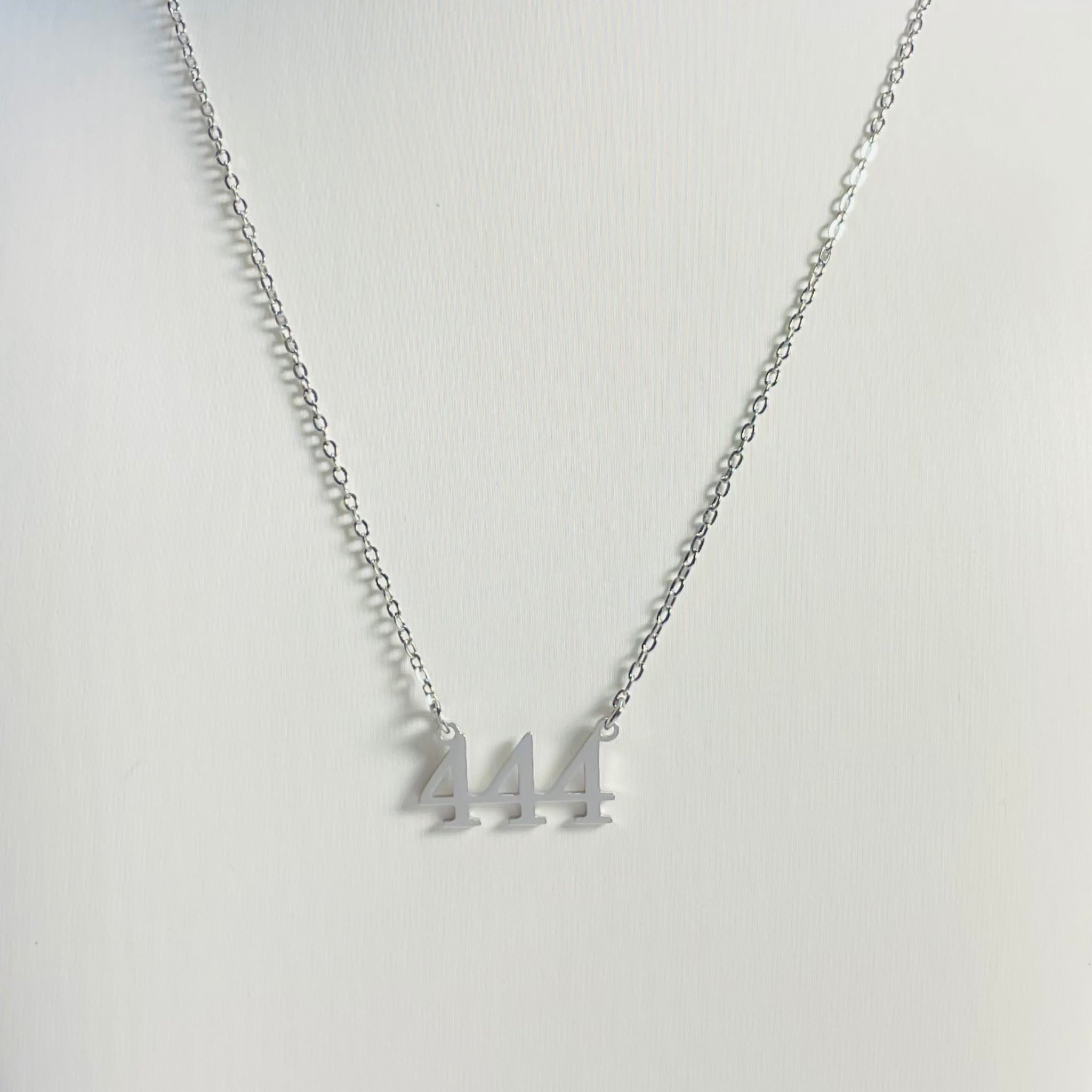 444 Angel Numbers | Necklace